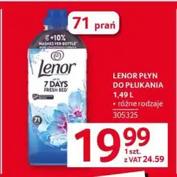 Selgros LENOR Płyn do płukania oferta
