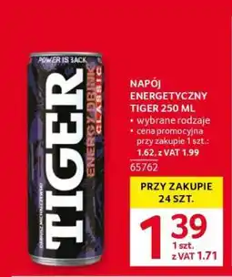 Selgros Napój energetyczny Tiger 250 ml oferta
