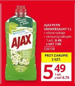 Selgros AJAX PŁYN UNIWERSALNY 1 L oferta