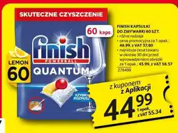 Selgros FINISH KAPSUŁKI DO ZMYWARKI 60 SZT oferta