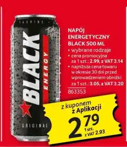 Selgros Napój energetyczny Black, 500 ml oferta