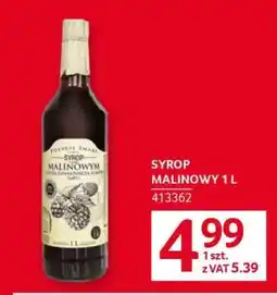 Selgros SYROP MALINOWY 1 L oferta