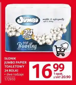 Selgros Słonik Jumbo Papier Toaletowy 24 Rolki oferta