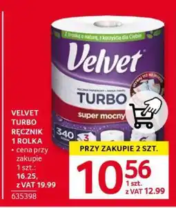 Selgros VELVET TURBO RĘCZNIK 1 ROLKA oferta