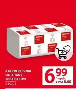 Selgros KATRIN RĘCZNIK SKŁADANY 200 LISTKÓW oferta