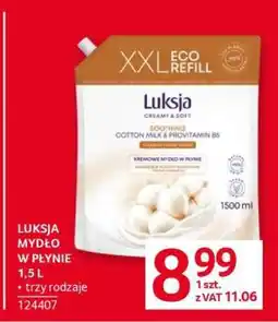 Selgros LUKSJA Mydło w płynie oferta