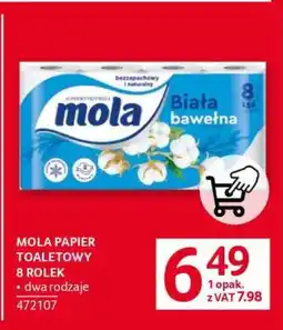 Selgros MOLA PAPIER TOALETOWY 8 ROLEK oferta
