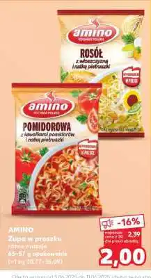 Kaufland AMINO Zupa w proszku oferta