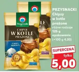 Kaufland PRZYSNACKI Chipsy w kotle prażone oferta