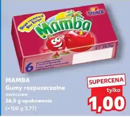 Kaufland MAMBA Gumy rozpuszczalne owocowe oferta