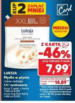Kaufland LUKSJA Mydło w płynie oferta