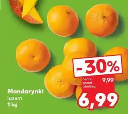 Kaufland Mandarynki luzem 1 kg oferta