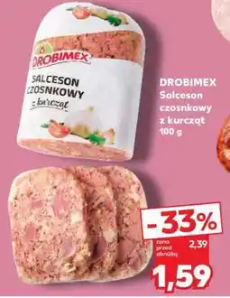 Kaufland DROBIMEX Salceson czosnkowy z kurcząt 100 g oferta