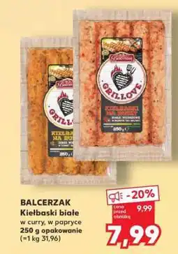 Kaufland BALCERZAK Kiełbaski białe oferta
