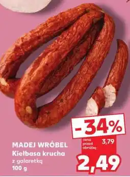 Kaufland Kiełbasa krucha z galaretką oferta