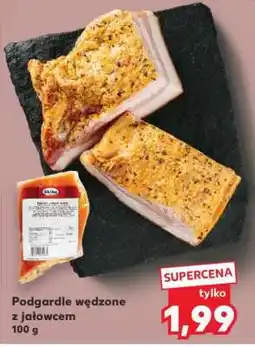 Kaufland Podgardle wędzone z jałowcem oferta