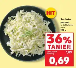 Kaufland Surówka porowa w delikatnym sosie 100 g oferta