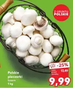 Kaufland Polskie pieczarki luzem 1 kg oferta