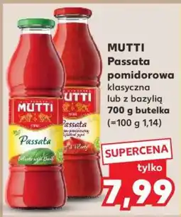 Kaufland MUTTI Passata pomidorowa oferta