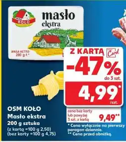 Kaufland OSM KOŁO Masło ekstra oferta