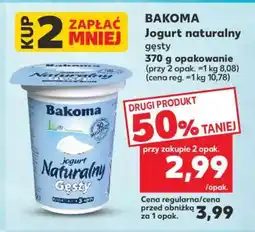 Kaufland BAKOMA Jogurt naturalny gęsty oferta