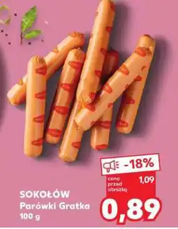 Kaufland SOKOŁÓW Parówki Gratka 100 g oferta