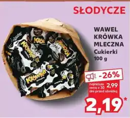 Kaufland WAWEL KRÓWKA MLECZNA Cukierki 100 g oferta