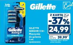 Kaufland GILLETTE SENSOR 3 H+ Maszynka do golenia oferta
