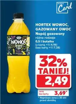 Kaufland HORTEX WOWOC, GAZOWANY OWOC oferta