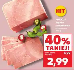 Kaufland KRAKUS Szynka konserwowa eksportowa 100 g oferta