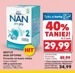 Kaufland NESTLÉ Nan Optipro oferta
