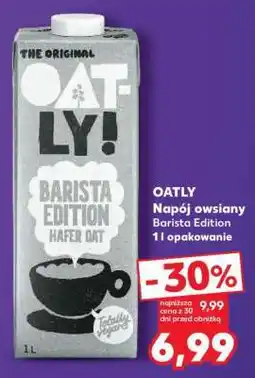Kaufland OATLY Napój owsiany Barista Edition 1l opakowanie oferta
