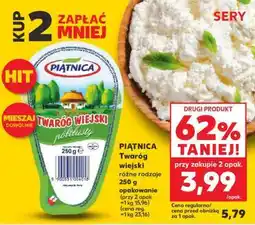 Kaufland PIĄTNICA Twaróg wiejski oferta