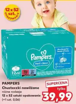 Kaufland PAMPERS Chusteczki nawilżane oferta
