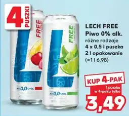 Kaufland LECH FREE Piwo 0% alk oferta