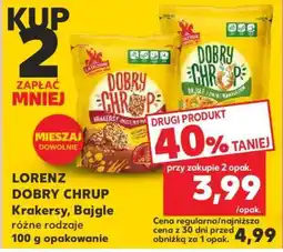 Kaufland LORENZ DOBRY CHRUP Krakersy, Bajgle oferta
