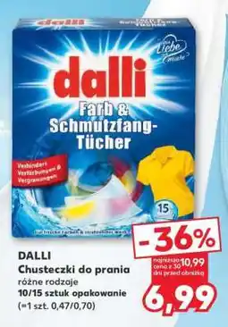 Kaufland DALLI Chusteczki do prania oferta