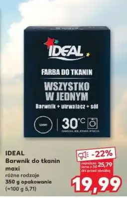 Kaufland IDEAL Barwnik do tkanin maxi oferta