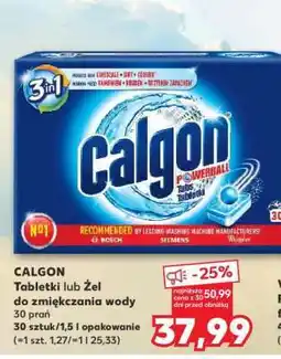 Kaufland CALGON Tabletki lub żel do zmiękczania wody oferta