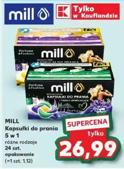 Kaufland MILL Kapsułki do prania 5 w 1 oferta