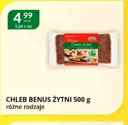 Eurocash Cash & Carry Chleb Benus żytni oferta