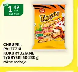 Eurocash Cash & Carry Chrupki, pałeczki kukurydziane Tygryski oferta