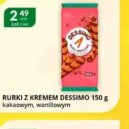Eurocash Cash & Carry Rurki z kremem Dessimo oferta