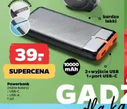 Netto Powerbank 10000 mah 1 x usb-c + 2 usb oferta
