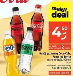 Dealz Napój pomarańczowy Fanta Zero oferta