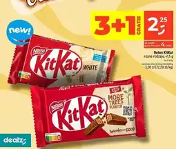 Dealz Baton white Kitkat 4 Paluszki oferta