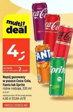 Dealz Napój Coca-Cola Cherry oferta