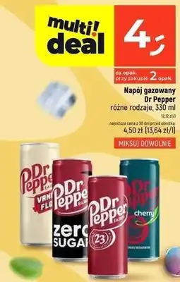 Dealz Napój cherry Dr Pepper oferta