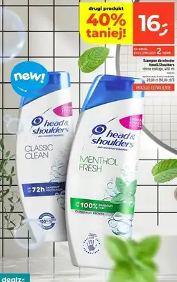 Dealz Szampon menthol fresh 2in1 Head&Shoulders oferta