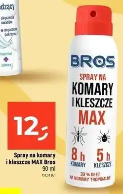 Dealz Spray na komary i kleszcze max Bros oferta